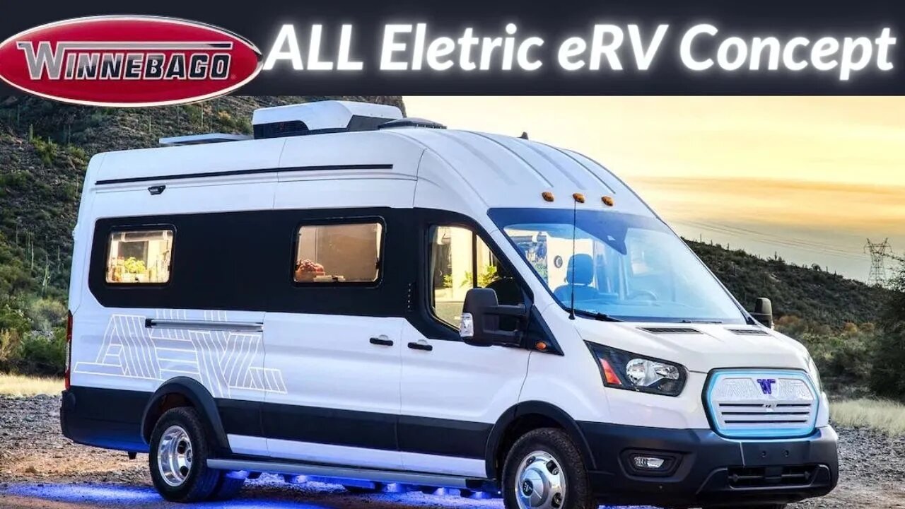 Winnebago eRV Class B Concept at 2022 Tampa RV Supershow