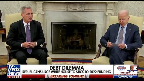 Biden, McCarthy Discuss The Debt Ceiling Talks