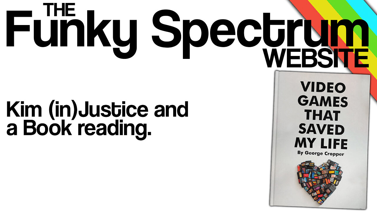 FUNKYSPECTRUM - Kim (in)Justice and a book reading