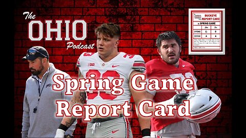 Ohio State's Spring Game Grade Card #gobucks 🏈