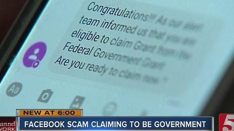 Woman Warns Of Facebook Scam Claiming To Be Gov't