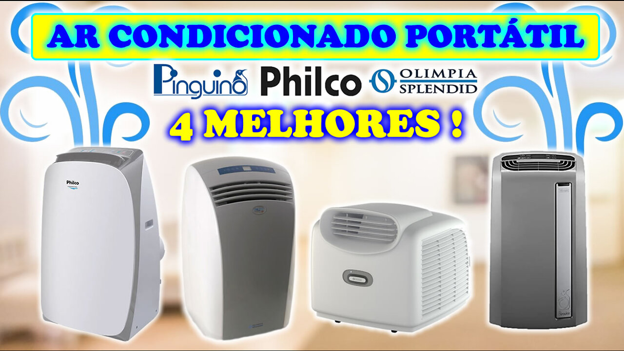 Qual o Melhor Ar Condicionado Portátil? DeLonghi Pinguino, Olimpia ou Philco?