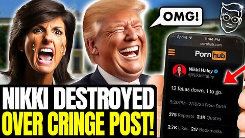 YIKES! Nikki Haley Sends X-RATED Tweet About 'Finishing Off' 12 Guys | Internet DESTROYS Her 🤣