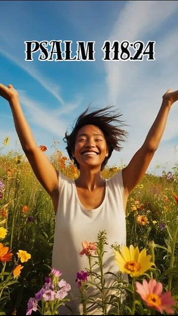 Psalm 118:24 - This is the day that the Lord has made; let us rejoice and be glad in it.