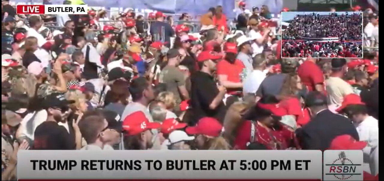 APCO NEWS - LIVE: President Trump Returns for a Historic Rally in Butler, Pennsylvania - 10/5/24