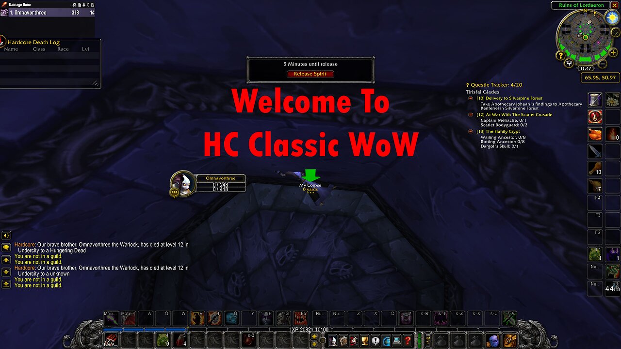 Welcome to HC Classic WoW