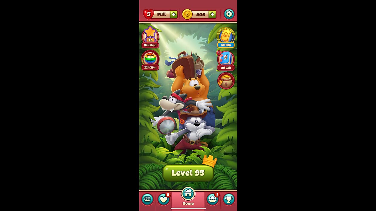 Toon Blast Level 95