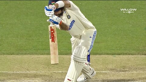 Virat the King Kohli's elegant straight drive ♥️| Satisfying | Aus vs IND 2nd test 2024 Adelaide