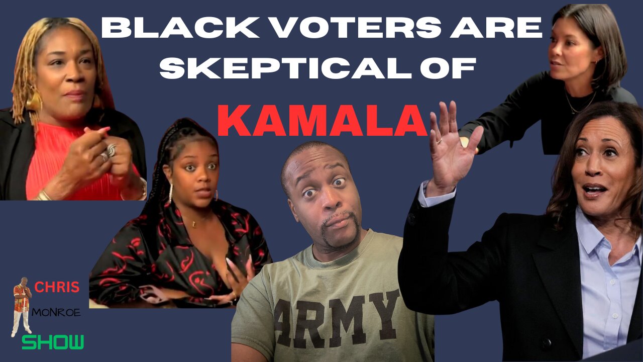 Black Voters Are Skeptical of Kamala Harris Becoming President of The USA