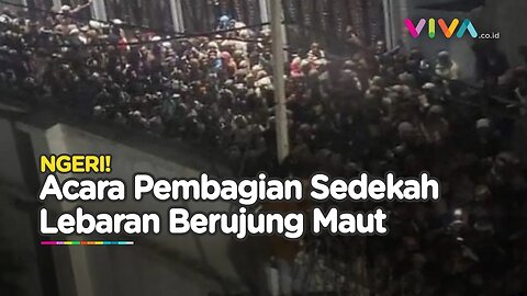 Bantuan Lebaran Berujung Maut, Puluhan Orang Tewas Mengenaskan