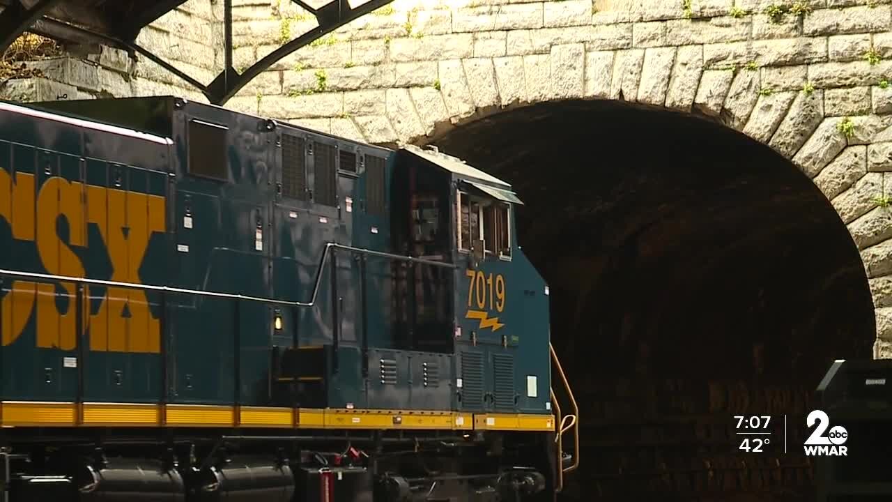 Work underway to expand Howard Street Tunnel
