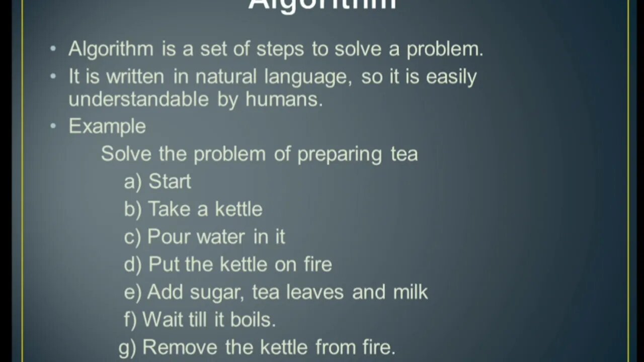 Computer 9th Lecture5 Algorithms