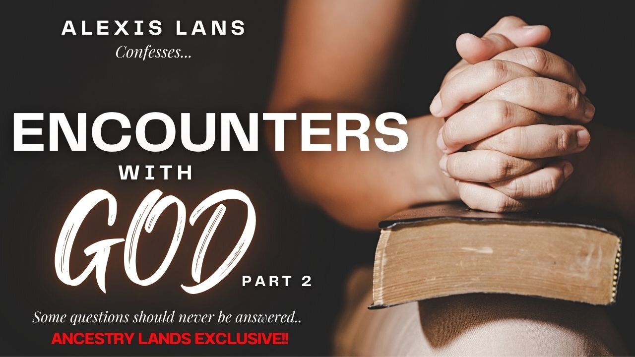 Confessions of Encounters with God author Alexis Lans