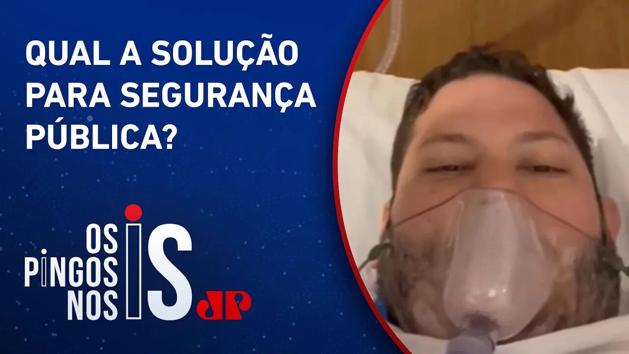 Médico sobrevivente de ataque a tiros no RJ posta vídeo do hospital