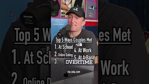 TOP 5 WAYS MARRIED COUPLES MEET!! Can You Get The Sweep? #shorts #dating #couples #marriage #top5