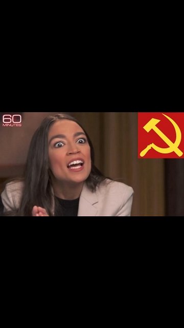 Socialist sock puppet Alexandra Ocasio Cortez calls Trump a racist (how original)