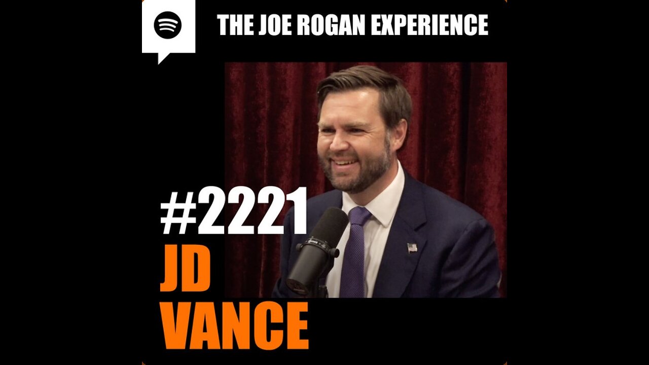 Joe Rogan w' Vice Presidential Candidate Senator JD Vance