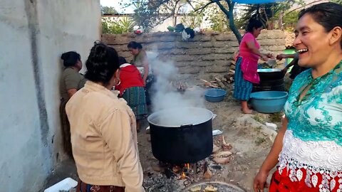 Funeral Wake Guatemala, With Food