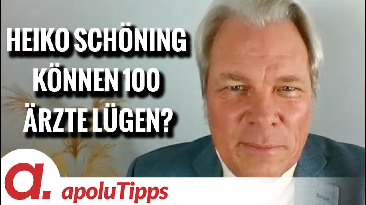 Interview mit Heiko Schöning – “Können 100 Ärzte lügen?”