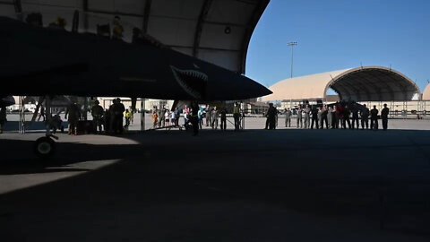 Aircraft, Airmen redeploy from Europe (Broll)