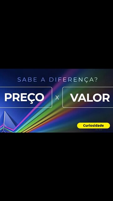 Qual a Diferença de Preço e Valor