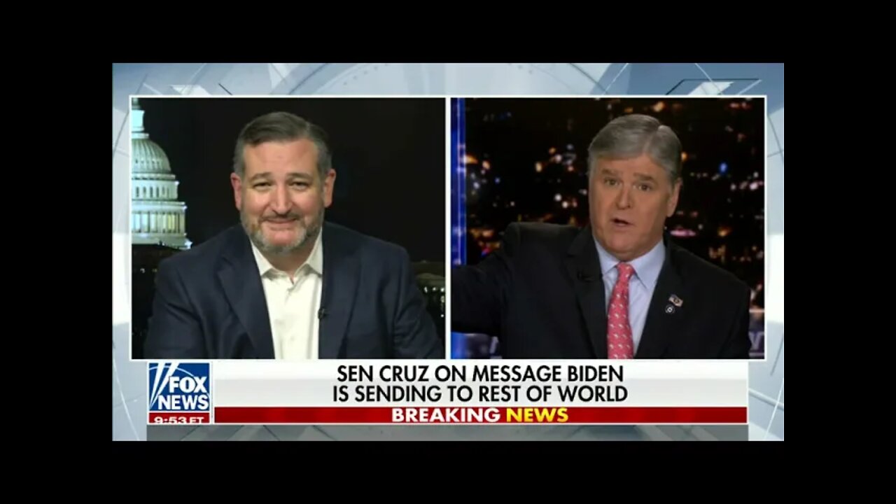 Cruz on Hannity: The Biden-Harris Administration Has Been a Domestic, Economic & Fiscal Disaster