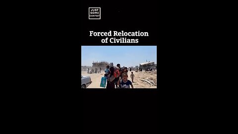 Israel Genocide - Forced Relocation