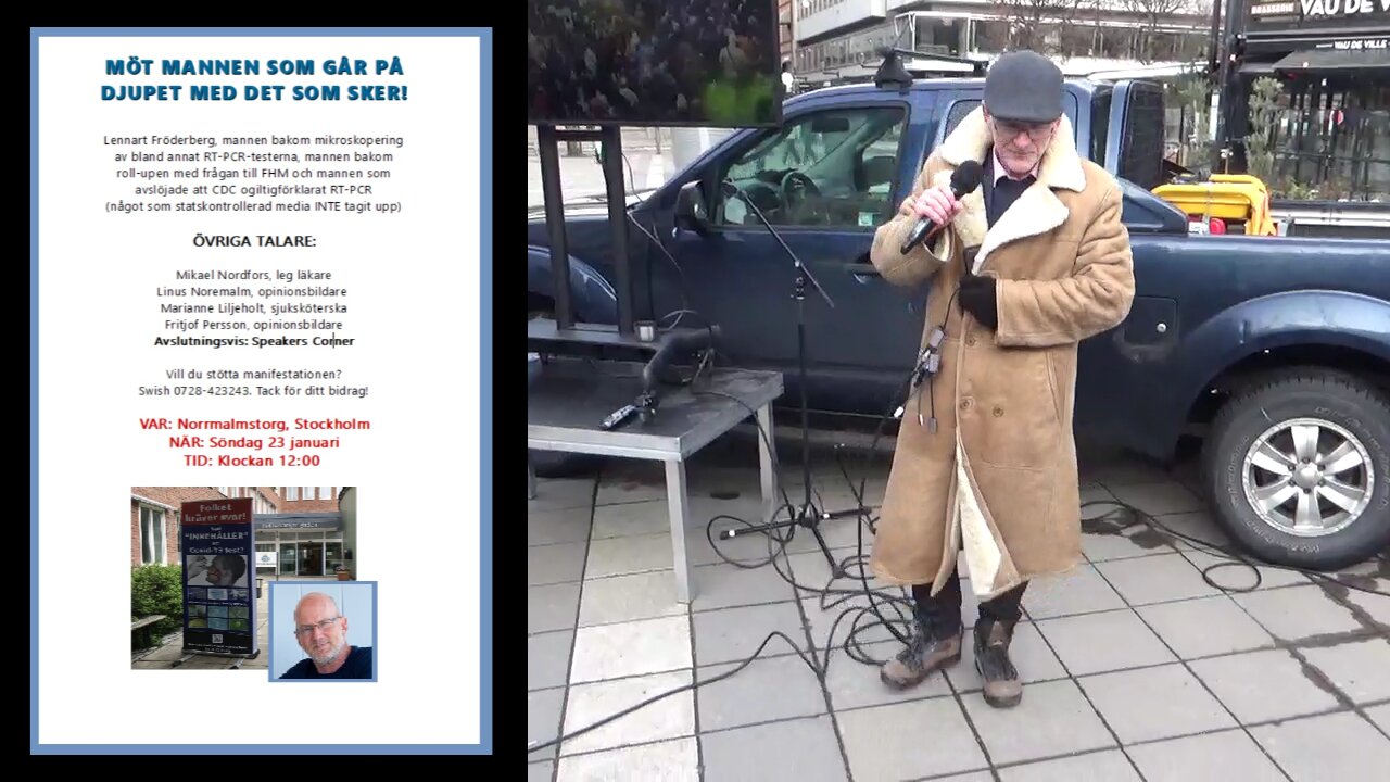 Norrmalmstorg - 23 jan 2022 - Fröderberg