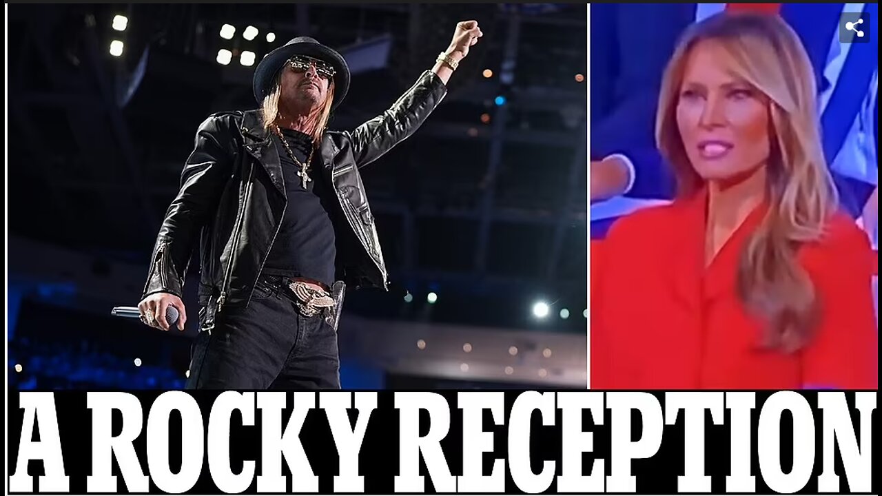 Melania Trump's hilarious reaction to Kid Rock's RNC performance has fans in tears: