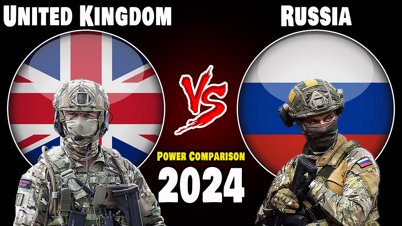 UK vs Russia Military Power Comparison 2024 | Russia vs United Kingdom military power 2024