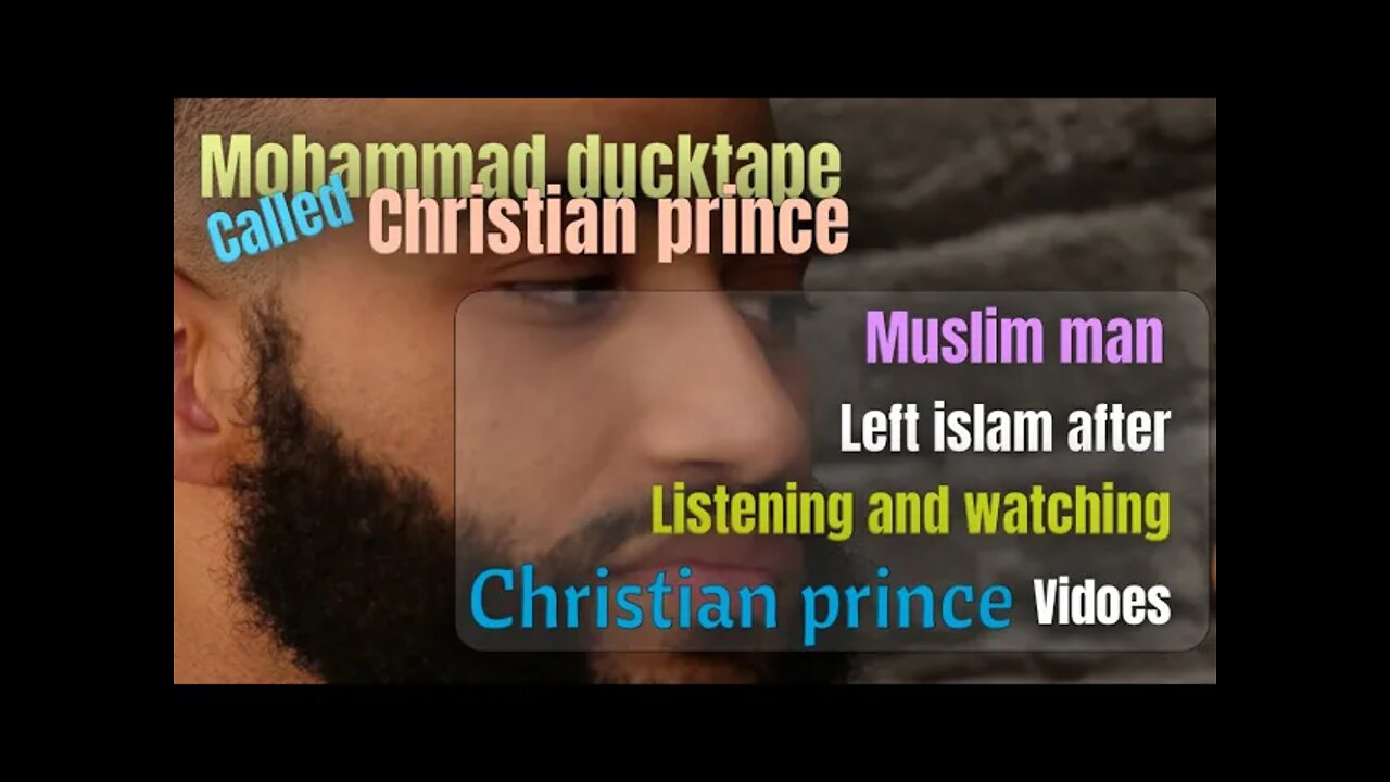 Another Muslim left islam after calling Christian Prince