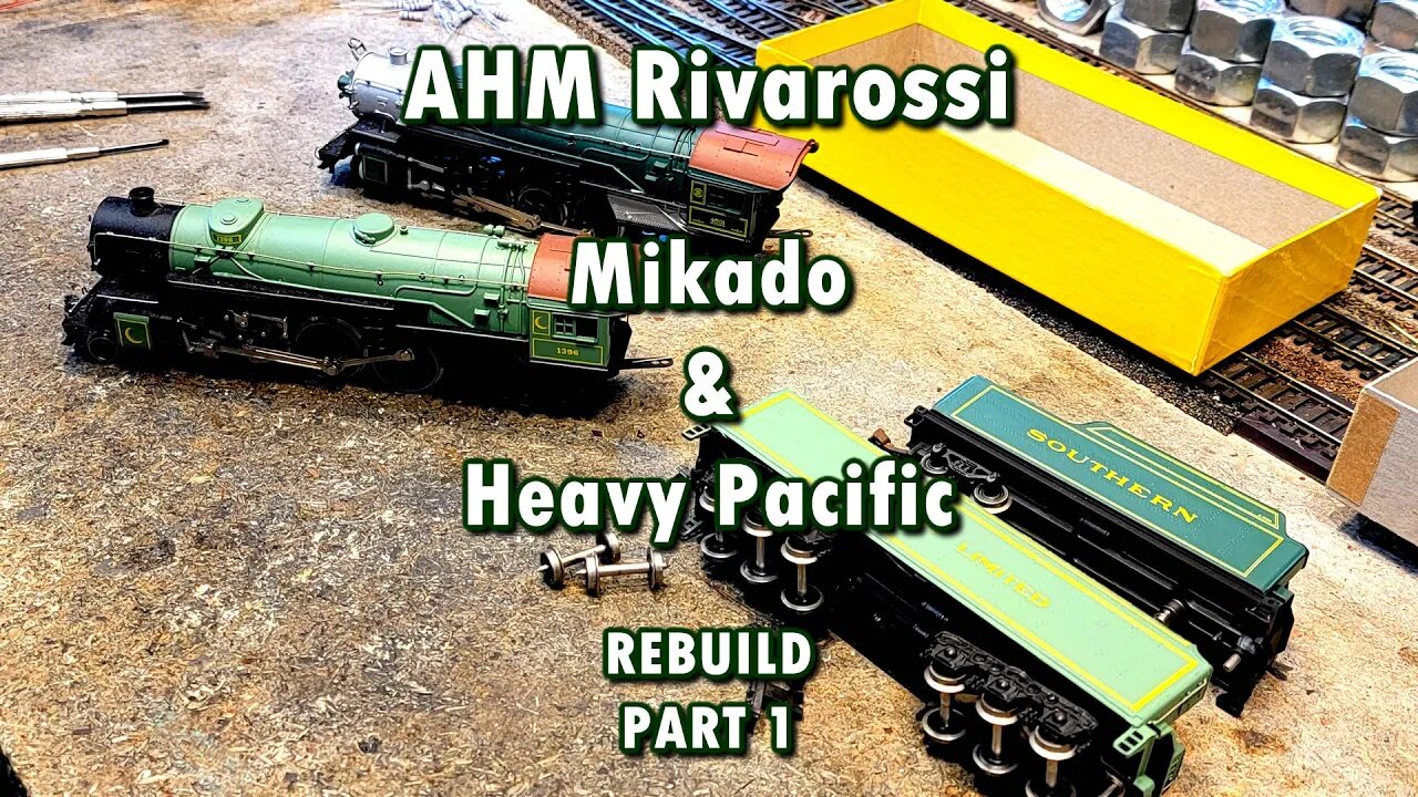 AHM Rivarossi 2 steam engine rebuild part 1