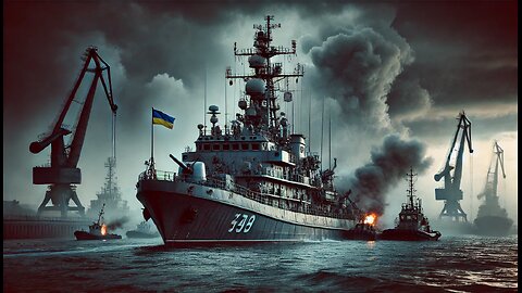 Scout Ship Simferopol of Ukraine Attacked in Odessa