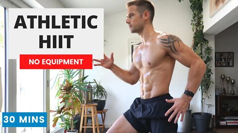 Crazy Athletic HIIT Workout | Burn Fat, Get Fit & Strong | No Equipment | 30 Mins | #CrockFitApp