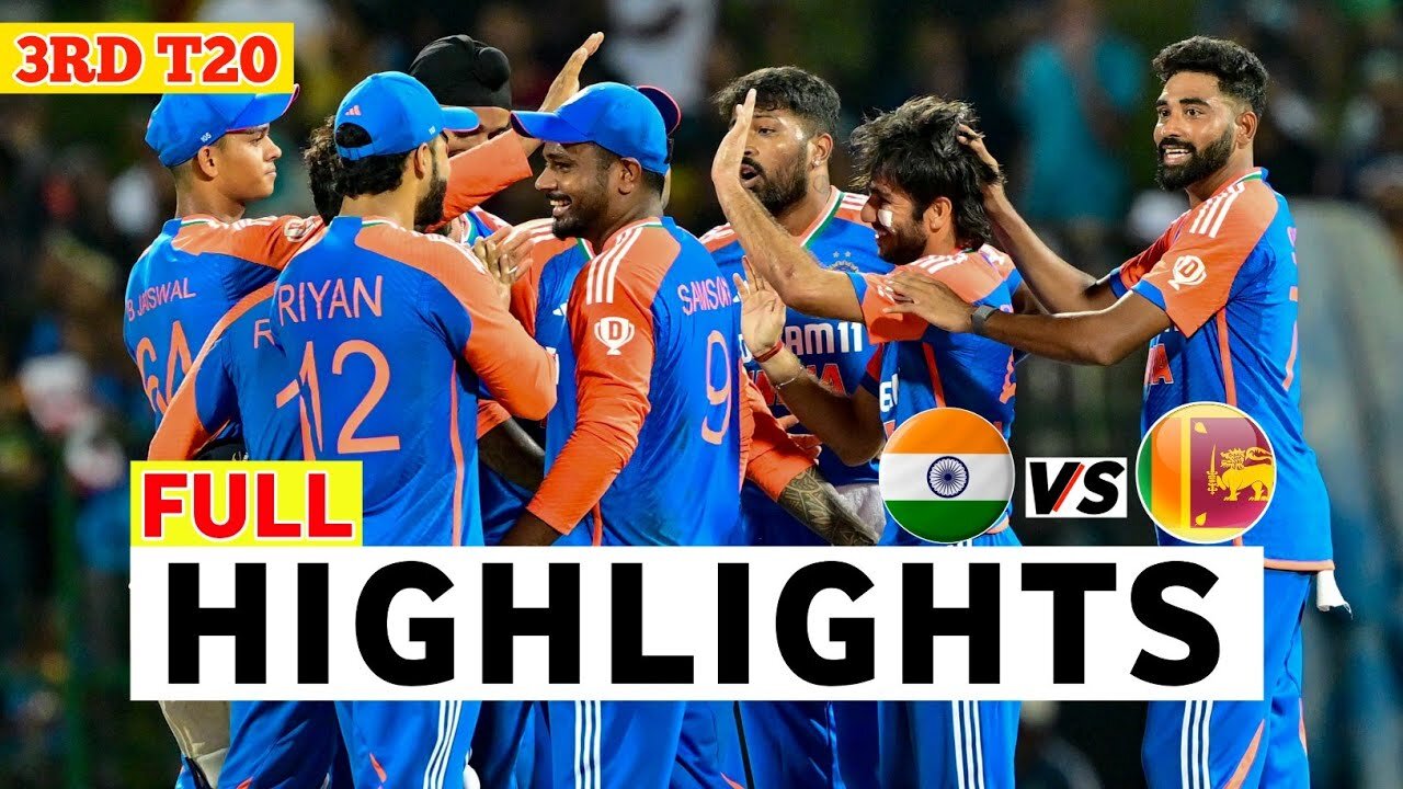 India vs Sri Lanka 3rd T20 Highlights 2024 _ India vs Sri Lanka _ IND vs SL 3rd T20 Highlights 2024