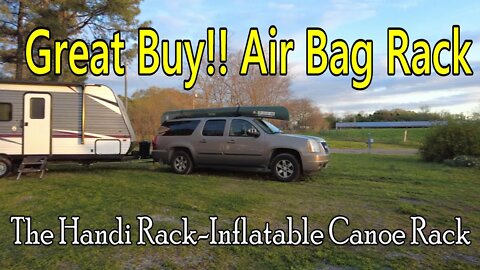 HandiRack Inflatable Canoe Rack/Reviewed