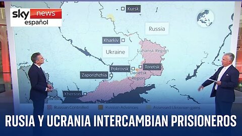 Guerra de Ucrania: Rusia y Ucrania intercambian 115 prisioneros