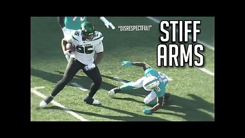 NFL "Disrespectful" Stiff Arms || HD