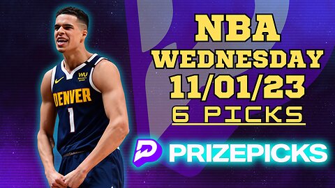 #PRIZEPICKS | BEST PICKS FOR #NBA WEDNESDAY | 11/01/2023 | #PROPBETS | #BESTBETS | #PRIZEPICKSNBA