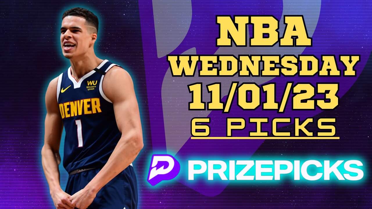 #PRIZEPICKS | BEST PICKS FOR #NBA WEDNESDAY | 11/01/2023 | #PROPBETS | #BESTBETS | #PRIZEPICKSNBA