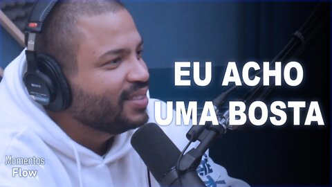 PROJOTA REVELA NÃO GOSTAR DO PRÓPRIO NOME ARTISTICO E EXPLICA PORQUÊ | MOMENTOS FLOW