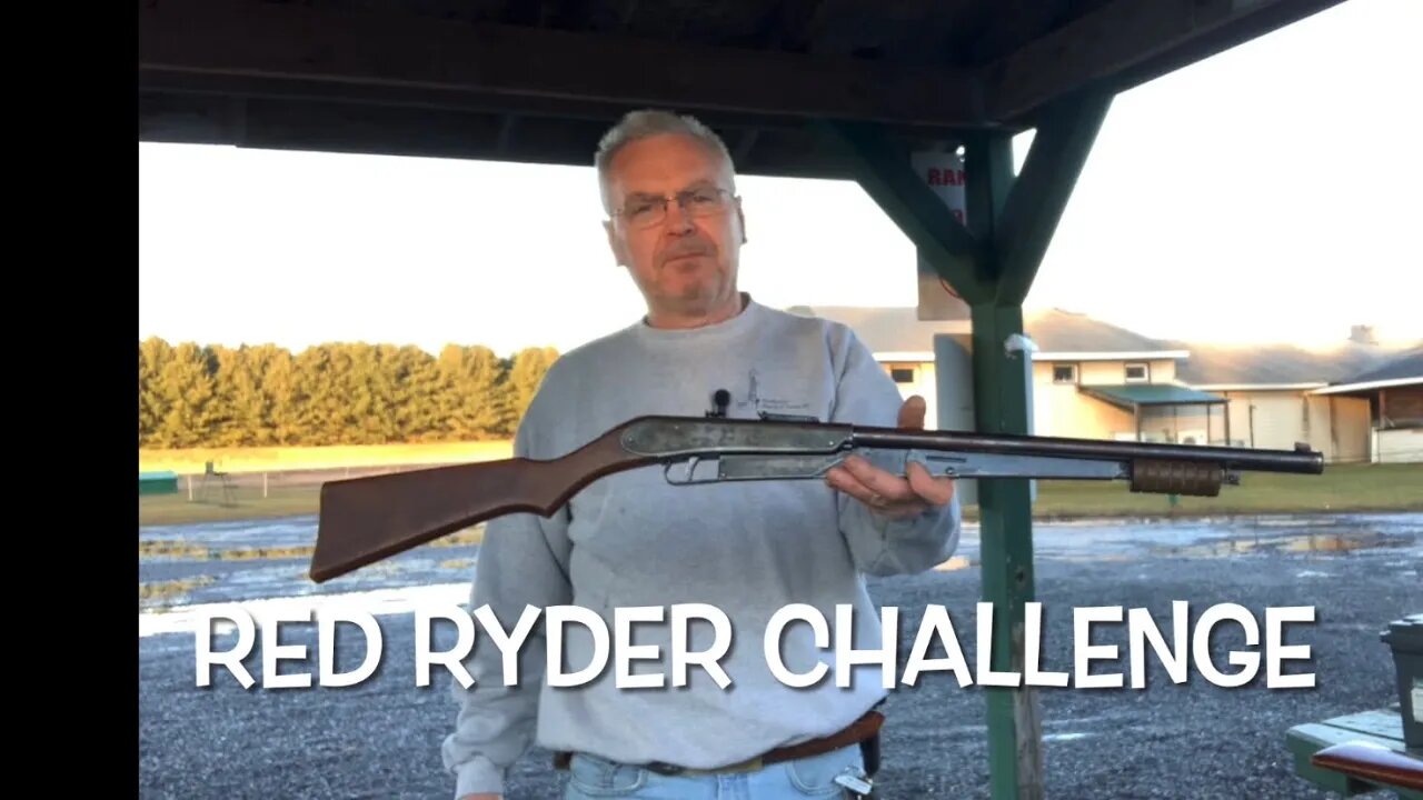 Daisy red ryder challenge with my vintage no 25 thanks Rifleman 2.0