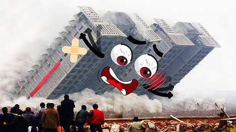 Funny Video "Demolition Skills for Extremely Dangerous Buildings "