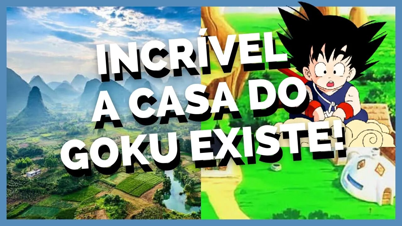 ACHARAM A CASA DO GOKU! E ELA É REAL!!