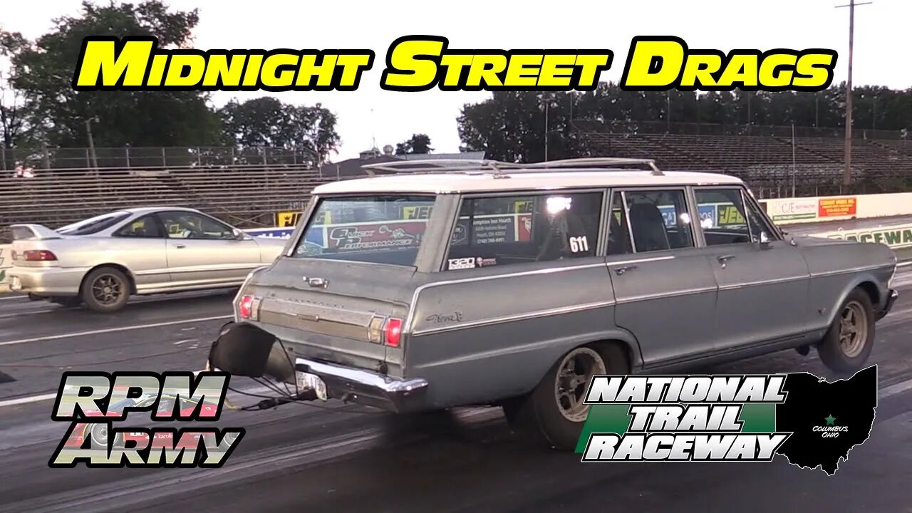 Midnight Street Drags Grudge Racing National Trail Raceway