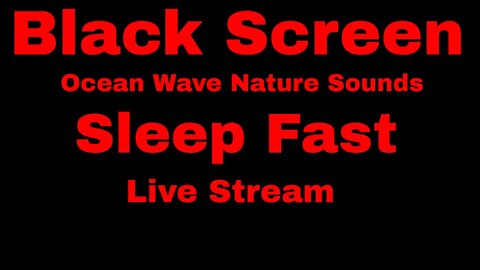 Ocean Waves Sounds For Sleeping Fast With Black Screen