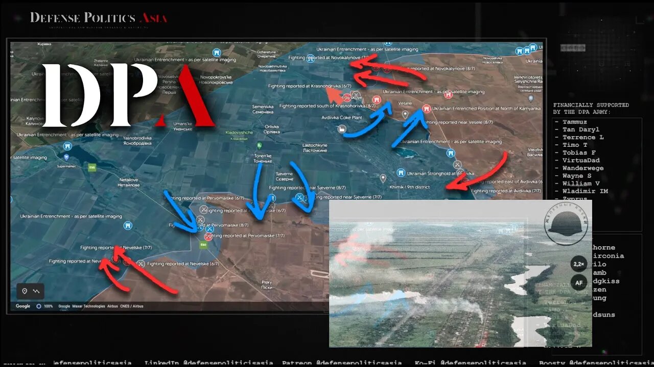 HALF HEARTED PINCER; Ukraine keeping faith in Avdiivka Offensive - Ukraine War Quick Update