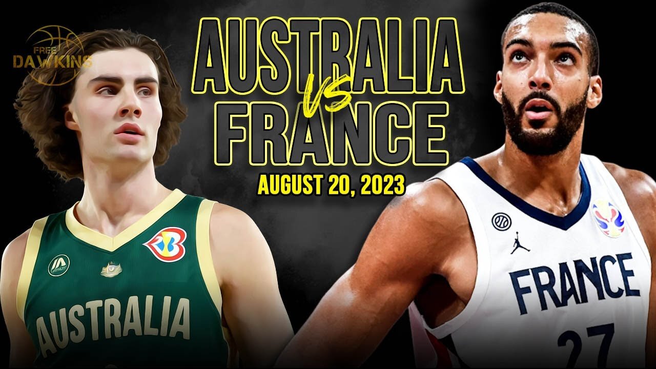 Australia vs France Full Game Highlights | FIBA WC Warm-Up | August 20, 2023