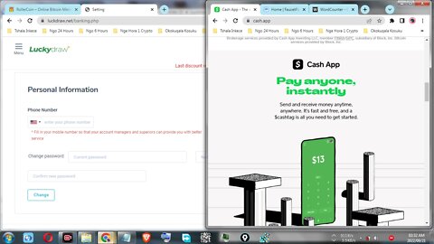How To Make Money For Free Claiming Free Dollar Faucet Daily At Luckdraw Withdraw At Cash App
