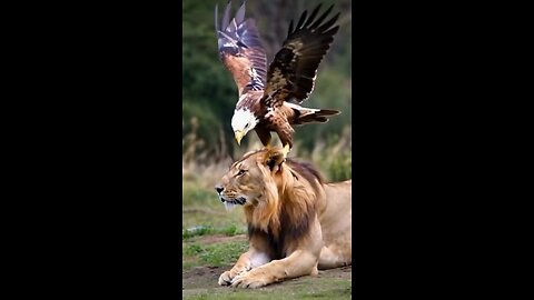 eagle vs lion